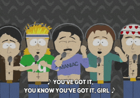happy singing GIF by South Park 