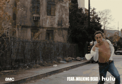 run away fear the walking dead GIF by HULU