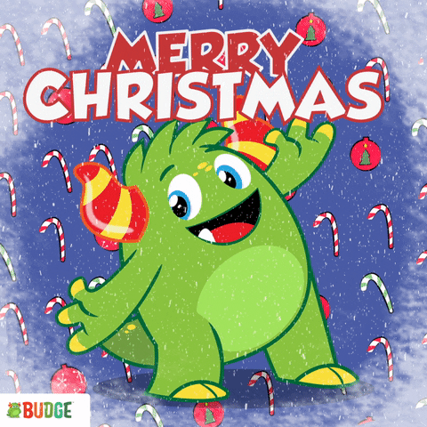 Let It Snow Christmas GIF by Budge Studios