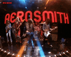 METALMACHINE-70s 70s aerosmith hardrock 1974 GIF