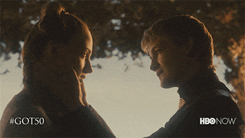 Sansa Stark Kiss GIF by Game of Thrones