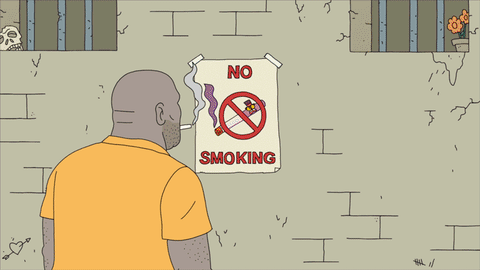 Как относишься к курящим людям