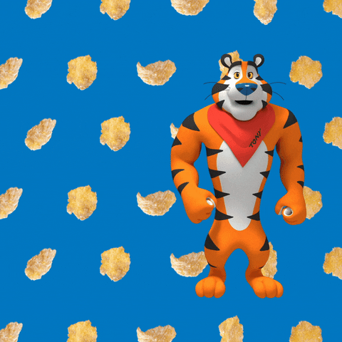 tony the tiger dancing GIF by Frosted Flakes