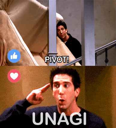 spideyposts friends ross pivot unagi GIF