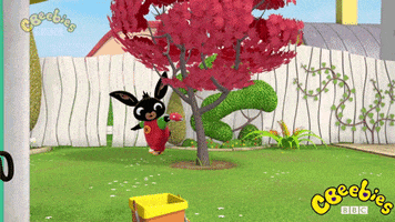 Happy Bunny Rabbit GIF by CBeebies HQ