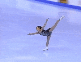 ice skating women in sports GIF