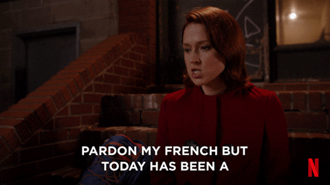 Kimmy Schmidt Cursing GIF by Unbreakable Kimmy Schmidt - Find & Share on GIPHY