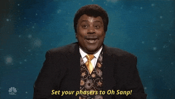 kenan thompson set your phasers to oh snap GIF by Saturday Night Live