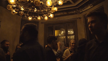 TechChill party startup lamp latvia GIF