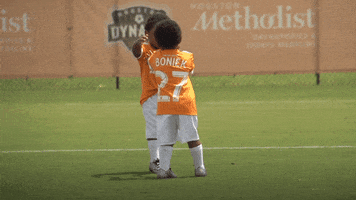 Soccer Hug GIF by Houston Dynamo FC
