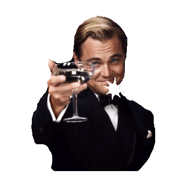 Awesome Leonardo Dicaprio Sticker by imoji for iOS & Android | GIPHY