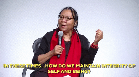 bell hooks feminism GIF by Women's History Month 