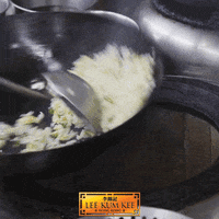 egg fried rice cooking GIF by Lee Kum Kee