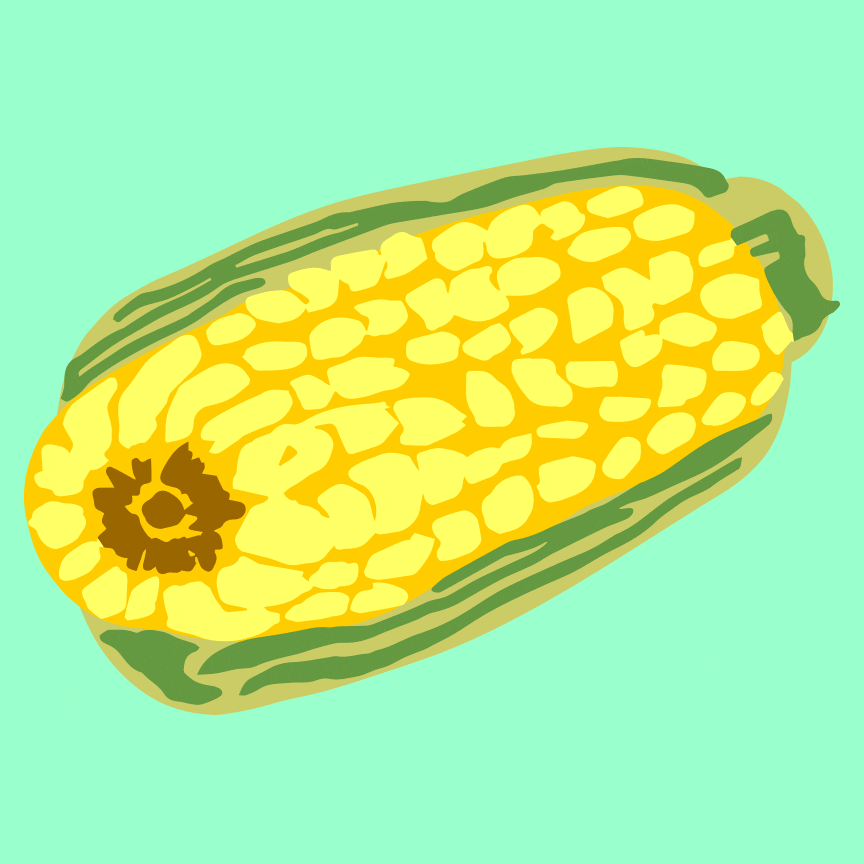 corn on the cob aw shucks GIF