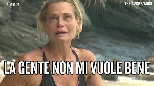 Simona Ventura Isola 12 GIF by Isola dei Famosi - Find & Share on GIPHY