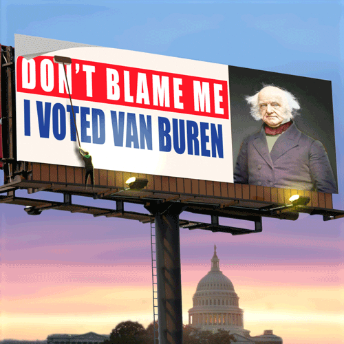 dont blame me all of presidents GIF by Chris Timmons