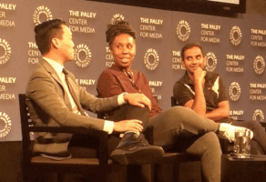 aziz ansari GIF by The Paley Center for Media