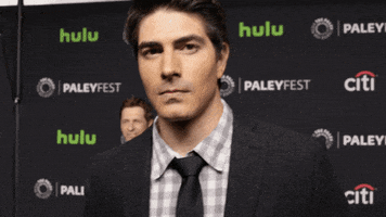 Brandon Routh Punch GIF by The Paley Center for Media