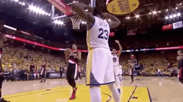 Flexing Golden State Warriors GIF by NBA