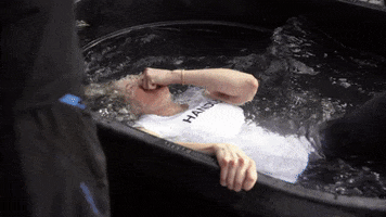 shocked Ice Water GIF by Chelsea Handler
