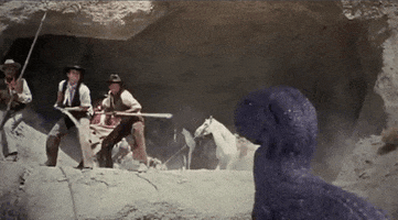 sci fi cowboys and dinosaurs GIF by Warner Archive