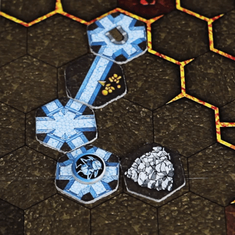 TinHatGames dungeon boardgame dungeondigger GIF