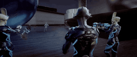robots shooting GIF by Lil Dicky