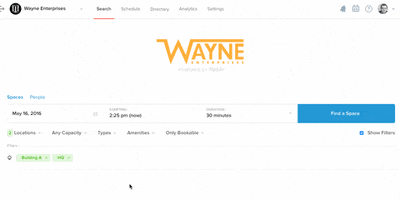 robinpowered scheduling robinpowered office search GIF