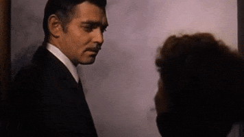 Clark Gable Idgaf GIF by Top 100 Movie Quotes of All Time