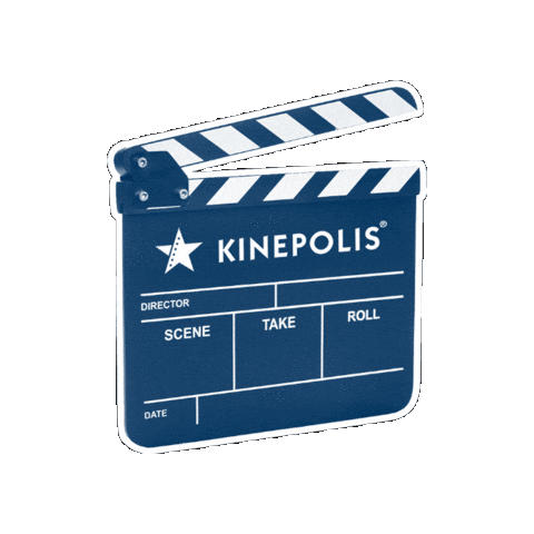 Clap Cinema Sticker by Kinepolis France