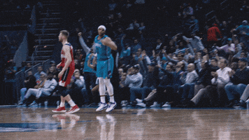 Michigan State Sport GIF by Charlotte Hornets