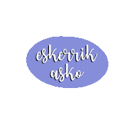 Gracias Euskara Sticker by BULEGO for iOS & Android | GIPHY