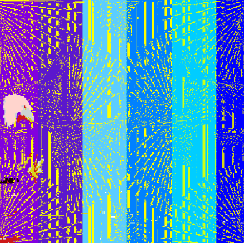 Animated GIF showcasing an eagle in dynamic, powerful flight, with visible wing movements.