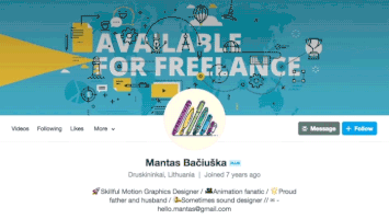 mantasbaciuska cover profile vimeo GIF
