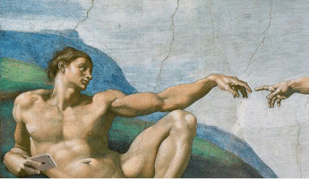 Jeremy20_9 man god iphone genesis GIF