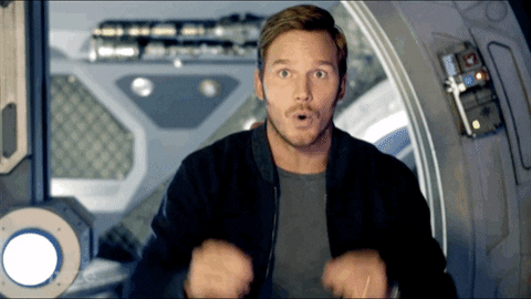 Chris Pratt Reaction GIF by sahlooter - Find & Share on GIPHY