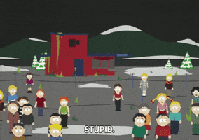 crowd dispersing GIF by South Park 