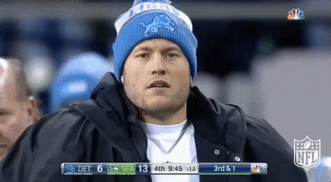 confused detroit lions GIF by NFL