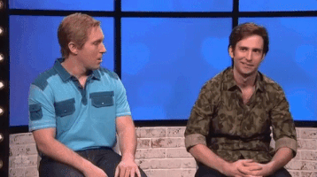 kyle mooney kiss GIF by Saturday Night Live