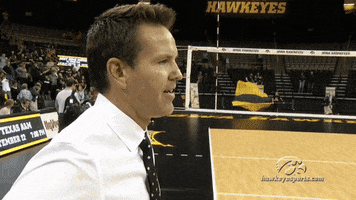 volleyball vb GIF by University of Iowa Hawkeyes Athletics