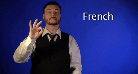 French Asl GIF by Sign with Robert - Find & Share on GIPHY
