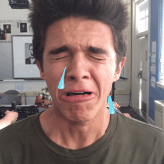 tears crying GIF by Alexander IRL