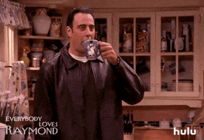 sipping everybody loves raymond GIF by HULU