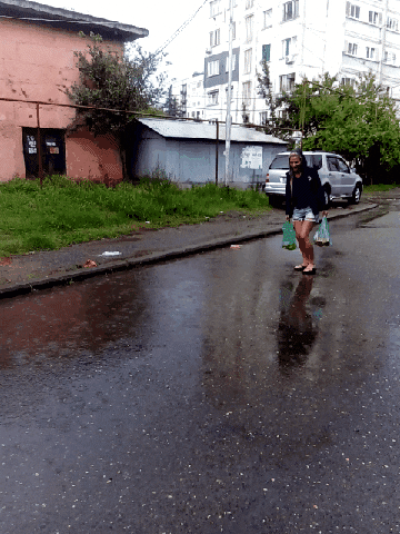 homovident #runninglady2 GIF