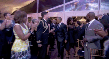 barack and michelle obama GIF by BET