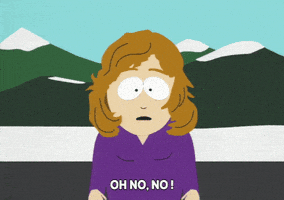 scared oh no GIF by South Park 
