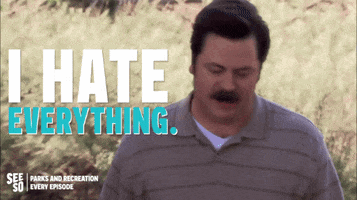 Angry Parks And Recreation GIF