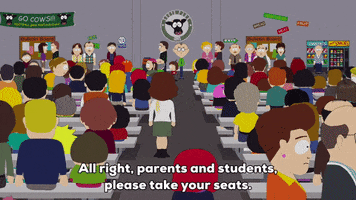 Mr. Mackey Audience GIF by South Park 