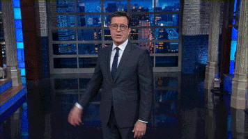 GIF by The Late Show With Stephen Colbert
