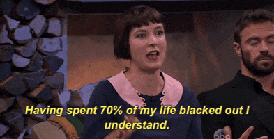 diablo cody having spent 70% of my life blacked out i understand GIF by Bachelor in Paradise